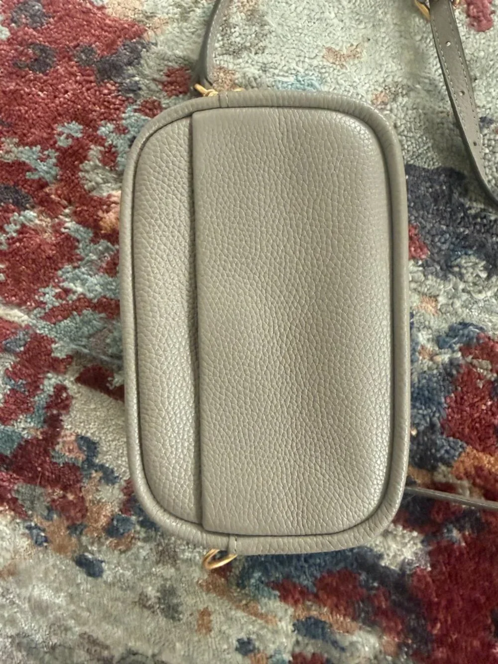 Tory Burch Perry Bombe Mini Bag - Bay Gray